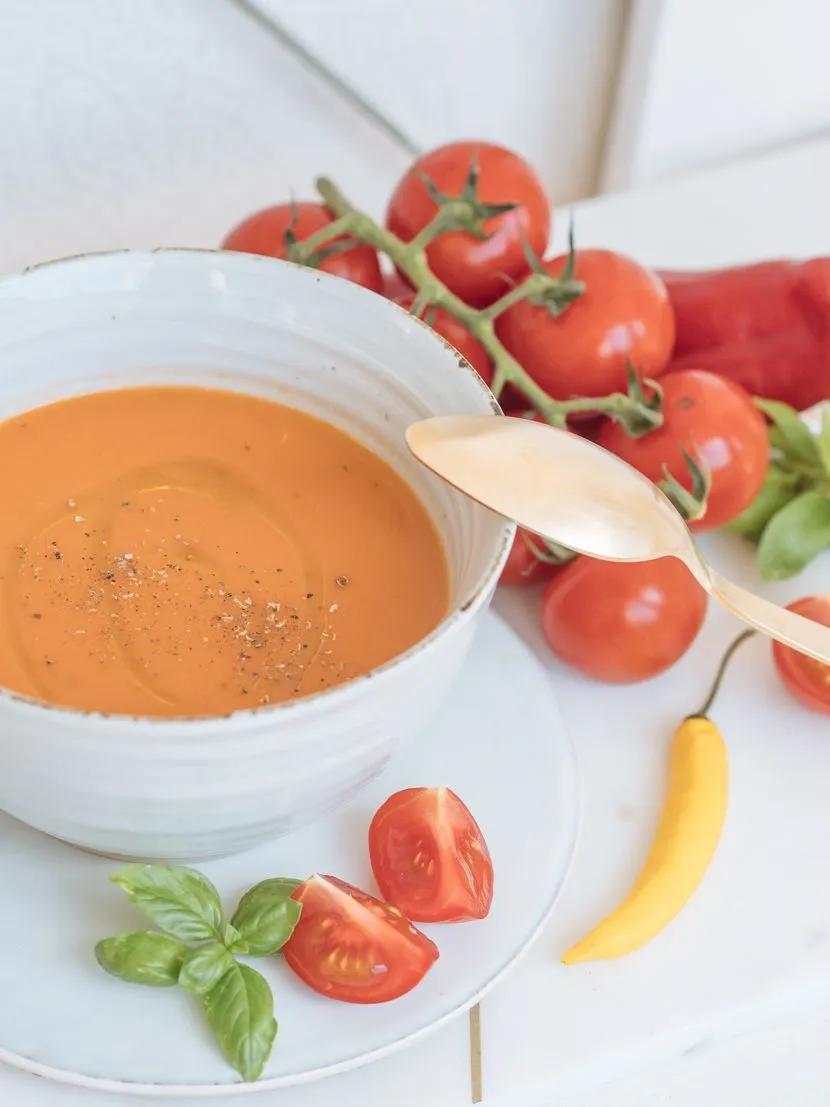 Gazpacho – kalte Gemüsesuppe für heiße Sommertage # ...