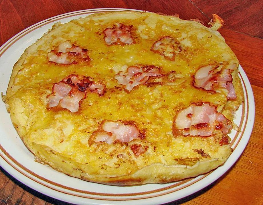 Pfannkuchen mit Speck und Käse (Rezept mit Bild) | Chefkoch.de