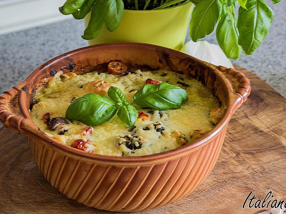 Italienischer Gnocchi-Spinat-Auflauf mit Gorgonzola von Italianooo ...