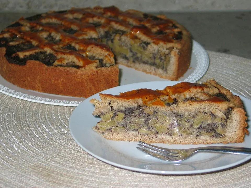 Apfel - Mohn - Kuchen von Fanca| Chefkoch