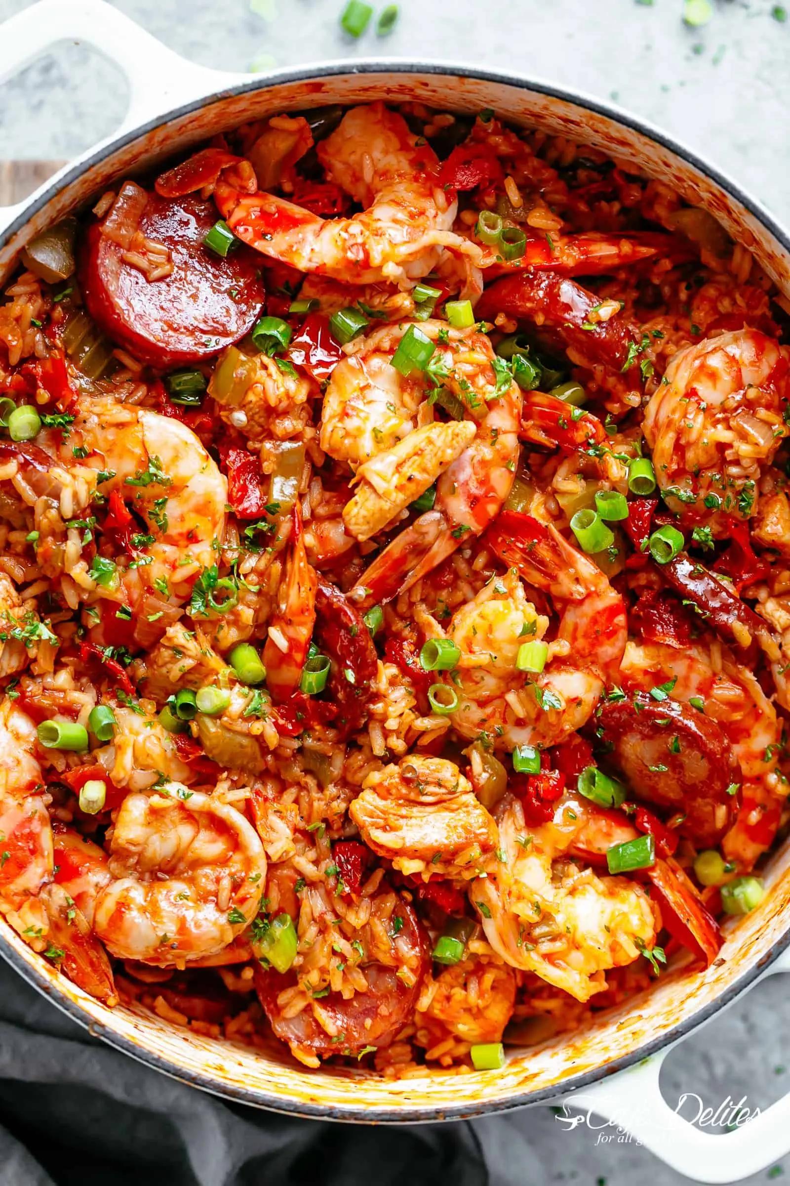 An authentic Creole Jambalaya recipe! A delicious one-pot meal coming ...