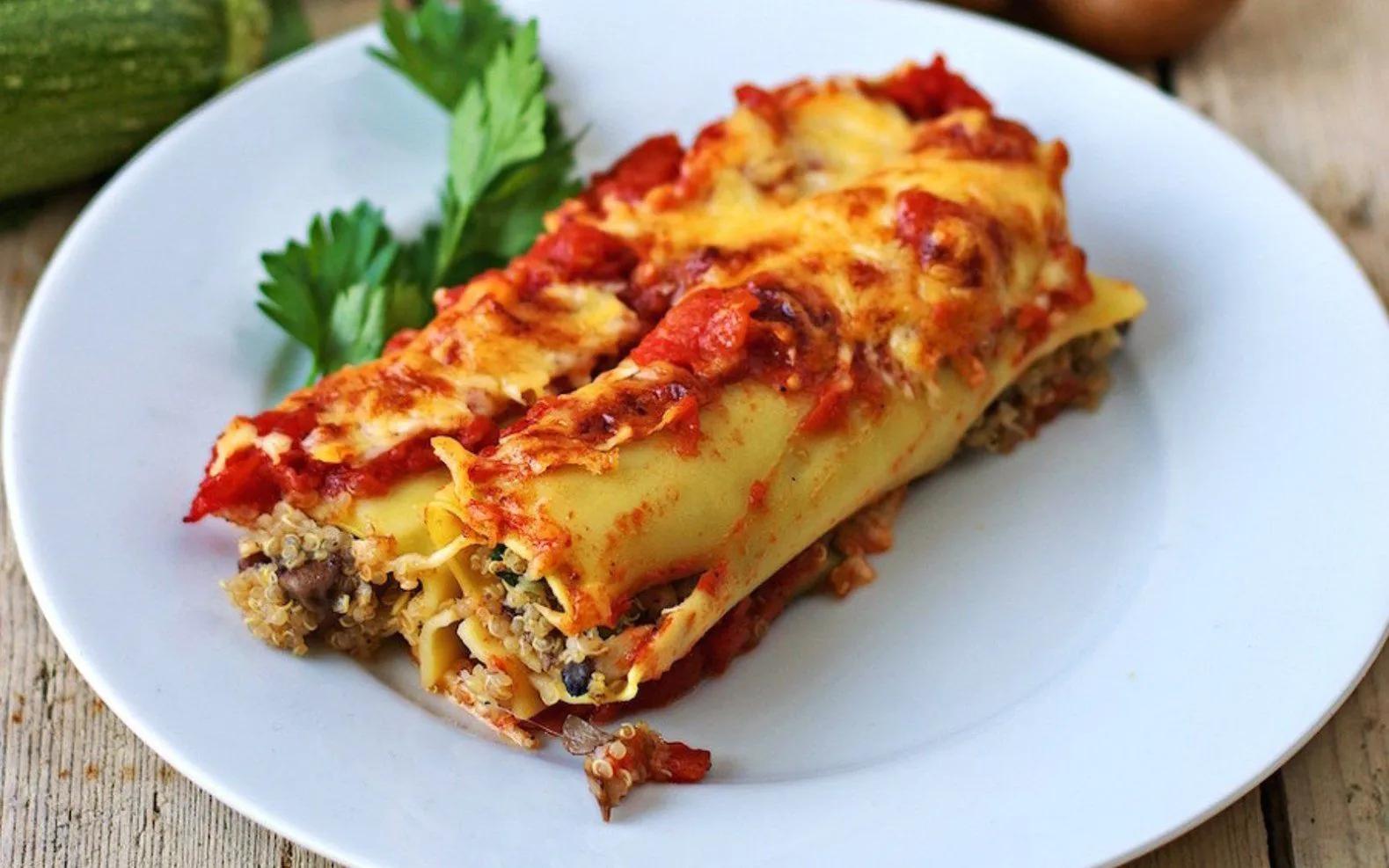 This version of cannelloni al Forno is just as cheesy and deliciously ...