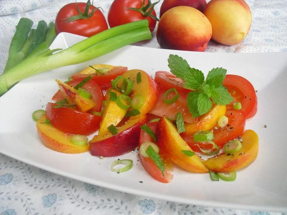 Tomaten-Nektarinen-Salat| Chefkoch