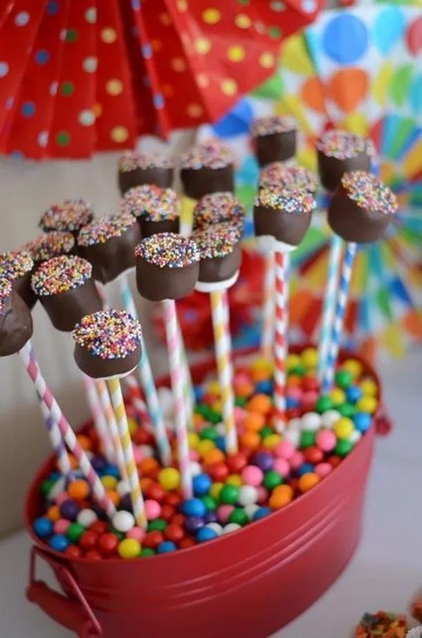 marshmallows | Party treats, Kids party food, Birthday parties