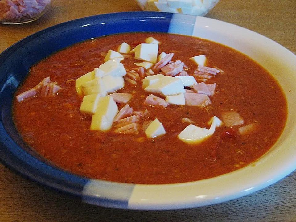Leckere Tomaten - Käse - Suppe von Ardeur| Chefkoch