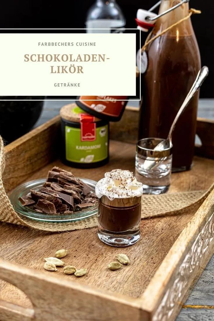 Schokoladenlikör mit Rum und Kardamon – Farbbechers Cuisine | Rezept ...