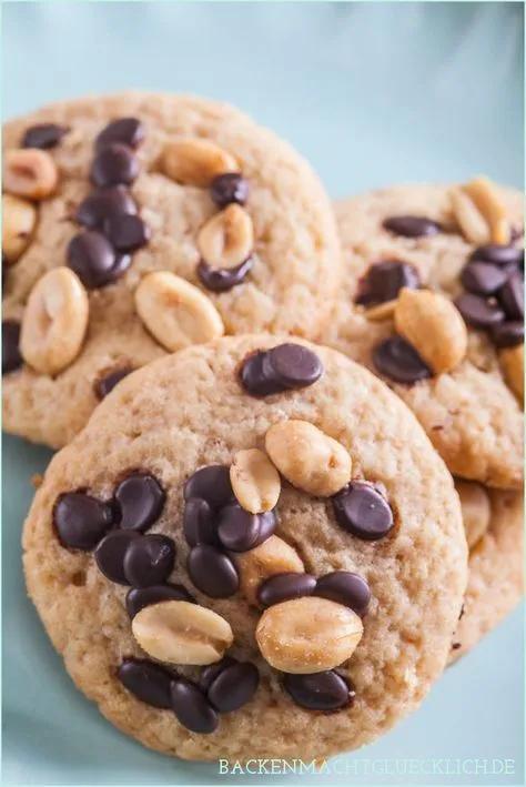 Chewy Peanut Butter Cookies | Backen macht glücklich | Rezept ...