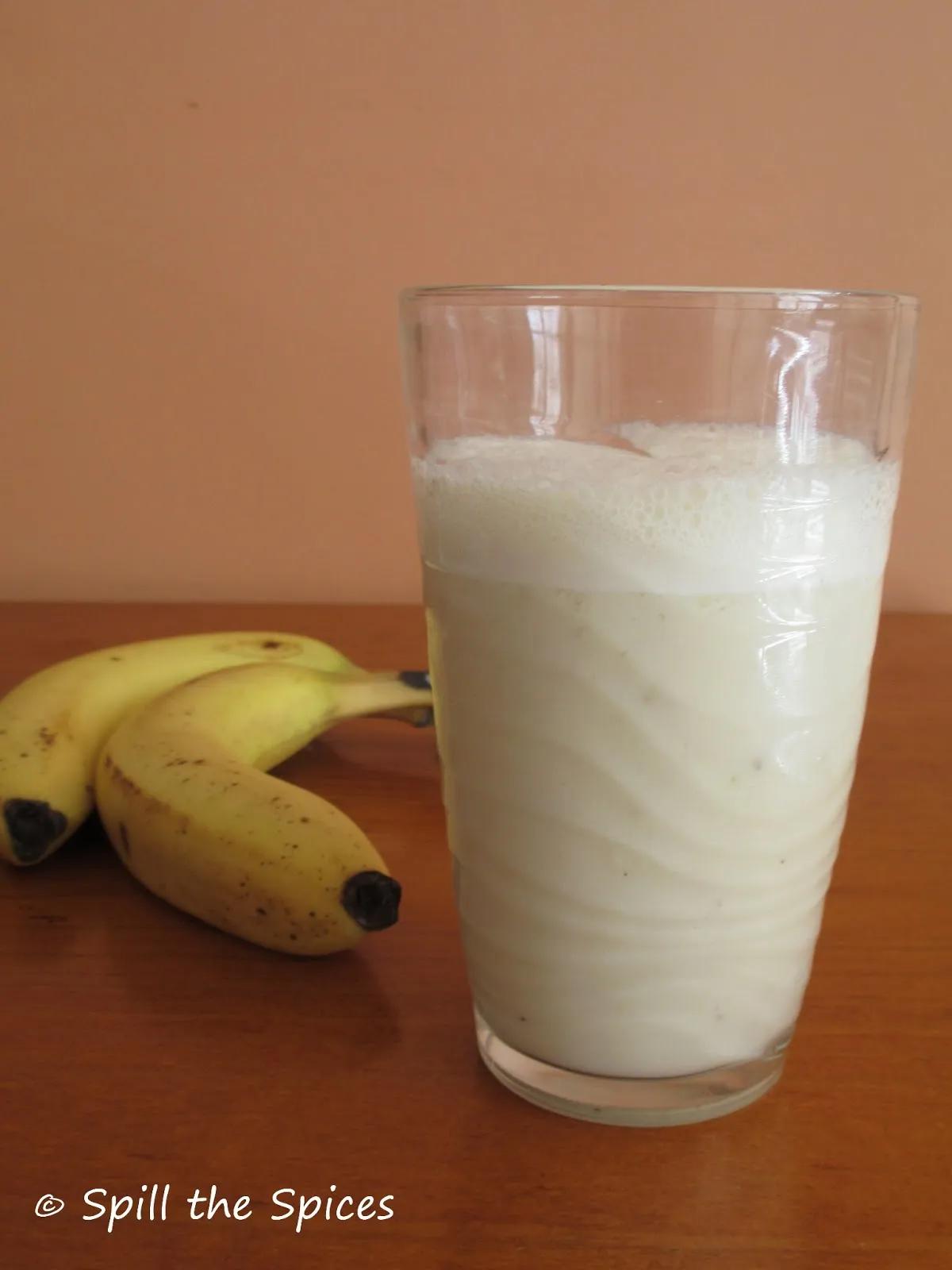 Banana Milkshake | Spill the Spices