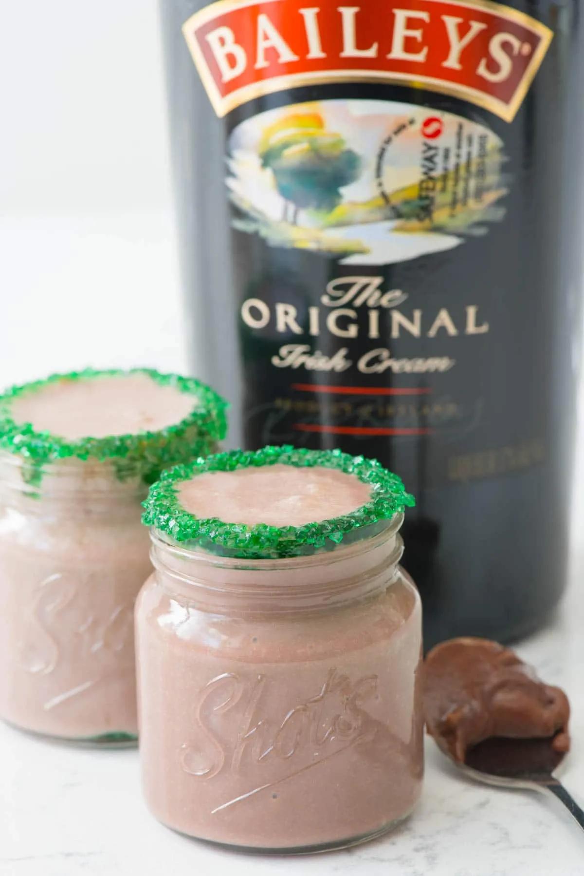 Baileys Pudding Shots - Crazy for Crust