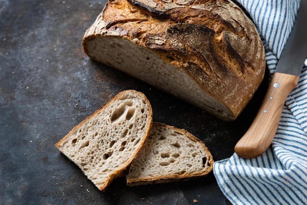 Einfaches Mischbrot mit Sauerteig | Rezept | Brot backen rezept einfach ...