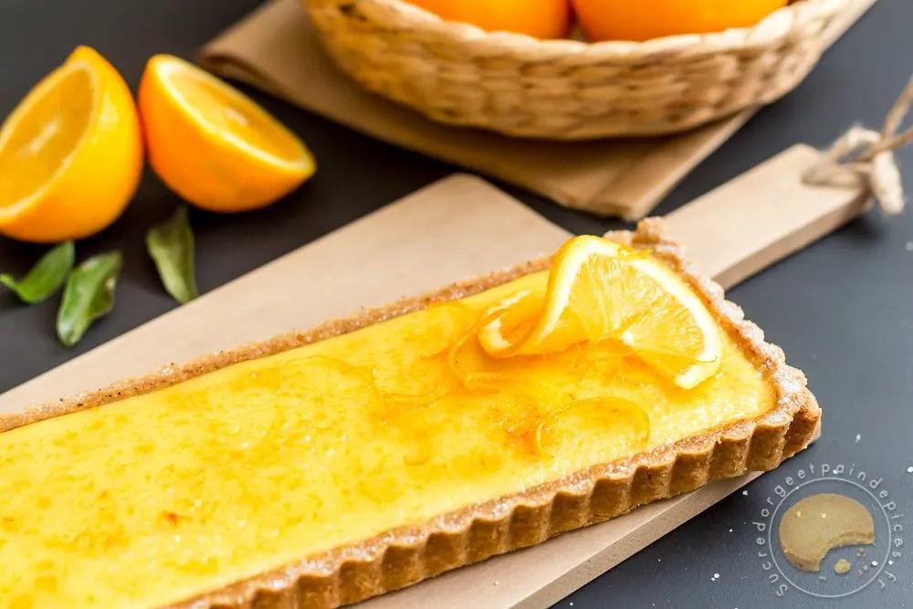 Sublissime tarte à l’orange caramélisée de Christophe Felder - Sucre d ...