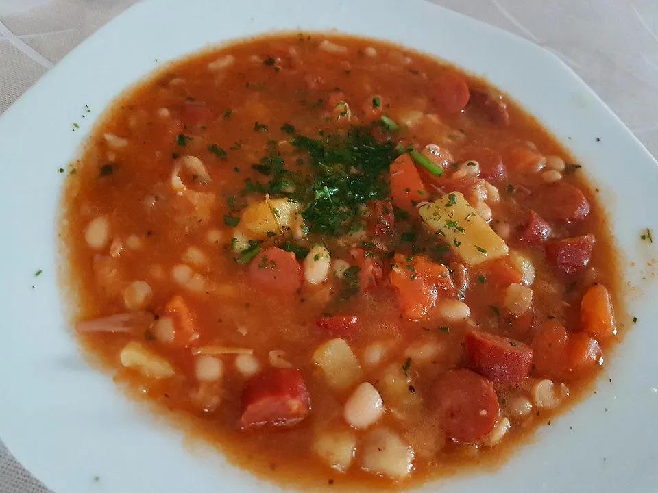 Serbische Bohnensuppe von mahlzahn3270 | Chefkoch