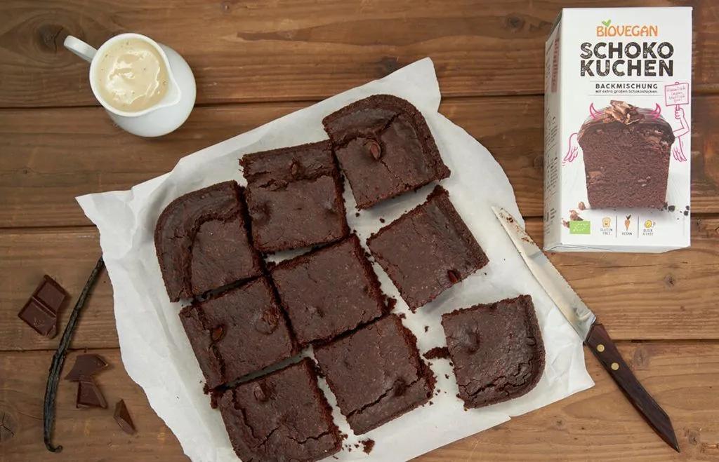 Schokoladig, saftig, lecker - Brownies von BIOVEGAN