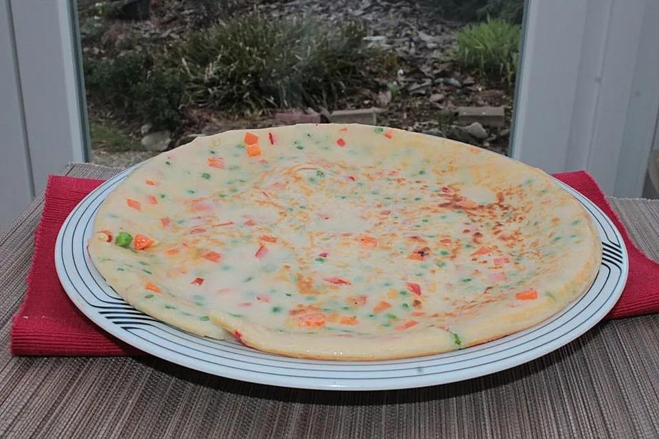 Gemüse - Pfannkuchen / Pizza - Pfannkuchen | Chefkoch.de