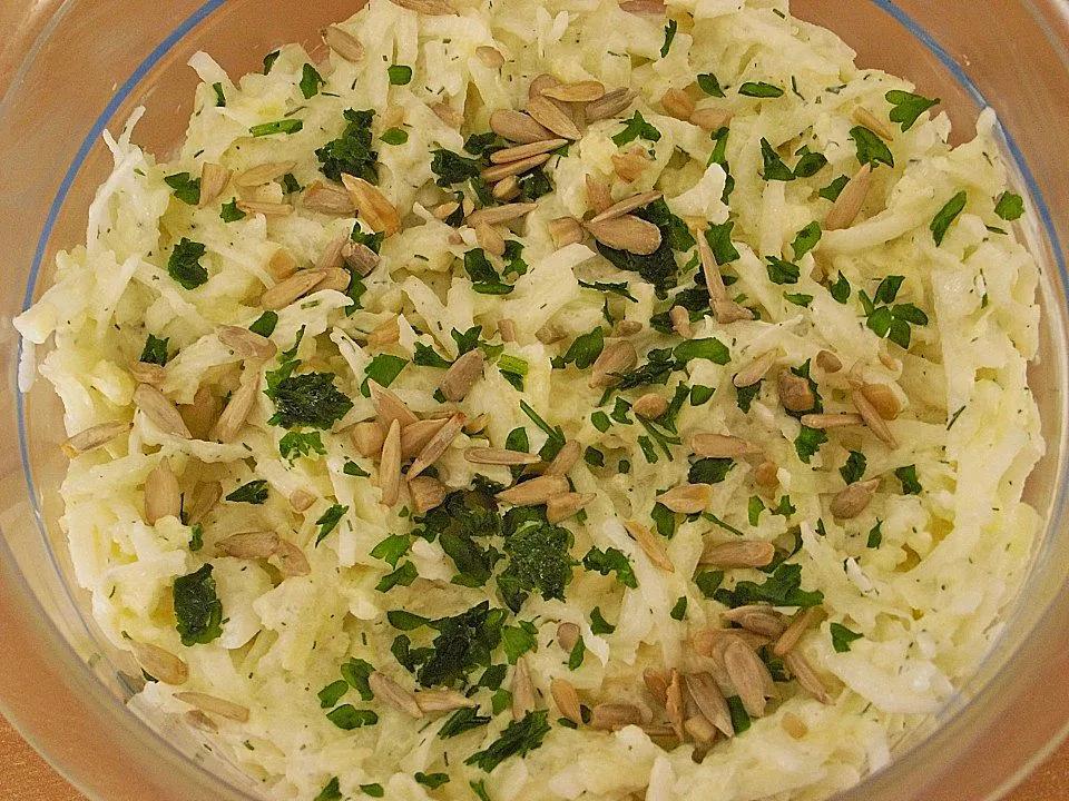 Kohlrabi - Apfel - Salat von BlueMoon2056| Chefkoch