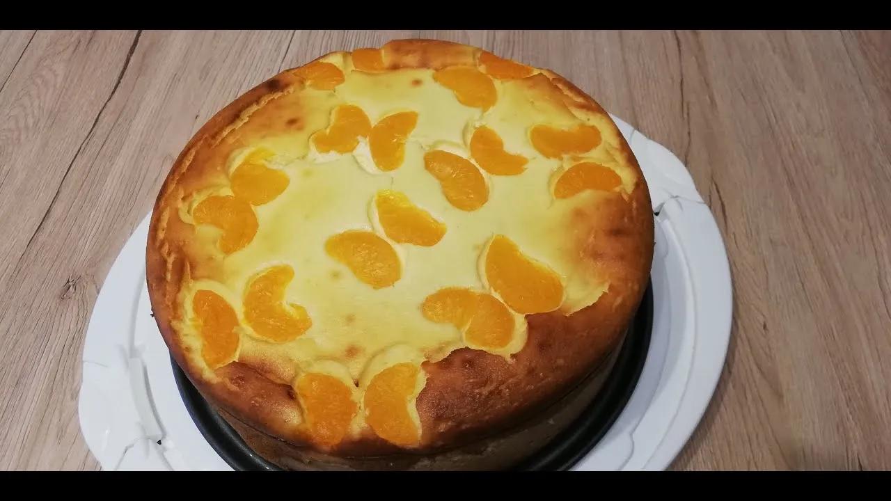 Käsekuchen mit Mandarine 🍊 - YouTube