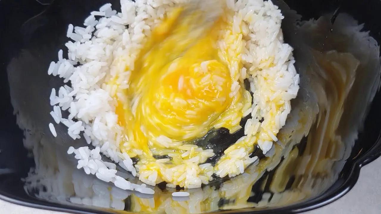 Ei gebratener Reis | Koreanische Art I Egg Fried Rice | Korean Style ...
