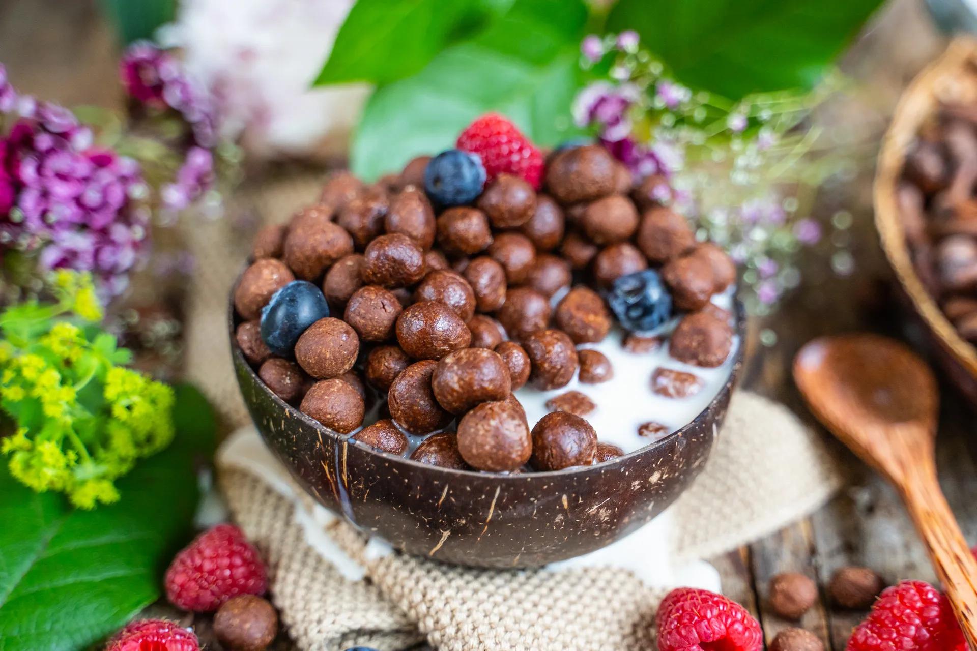 Choco Pops selber machen - gesunde Frühstücks Cerealien - Mrs Flury