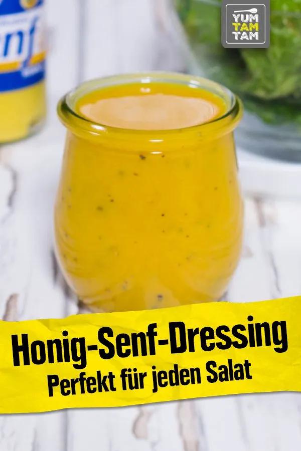 Honig-Senf-Dressing: Perfekt für jeden Salat | Salatdressing rezept ...