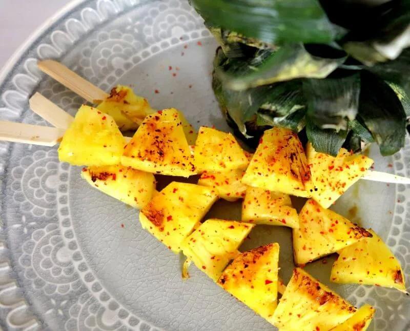 Scharfe Ananas gegrillt |- Low Carb Grillen TwinFit