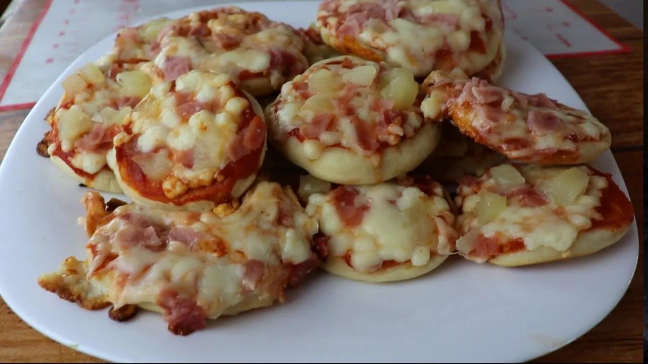 Mini pizzas en sartén DELICIOSAS / sin horno - YouTube