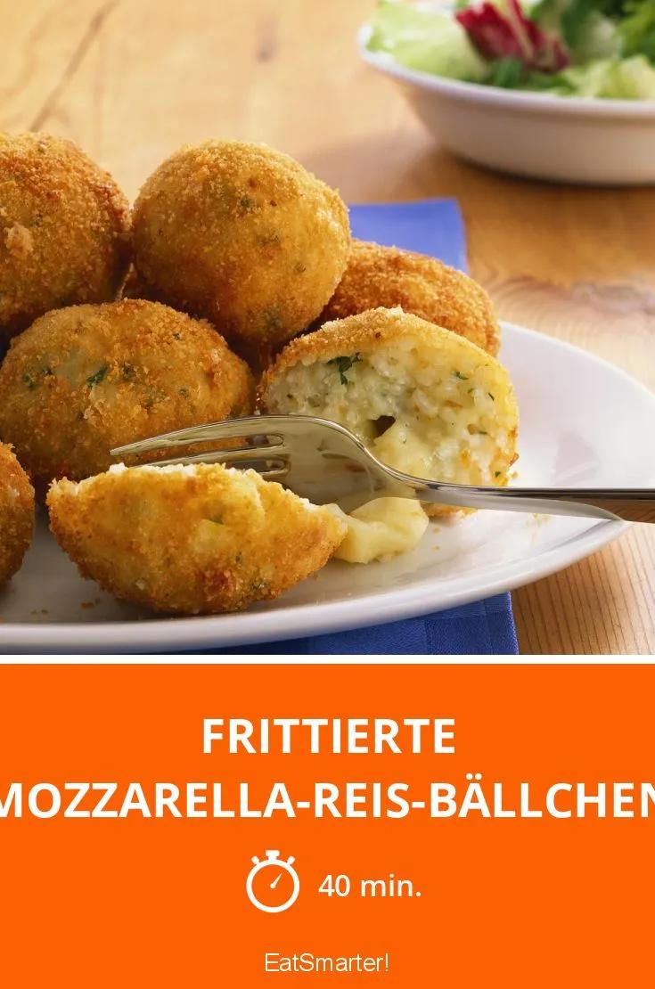 Frittierte Mozzarella-Reis-Bällchen Rezept | EAT SMARTER