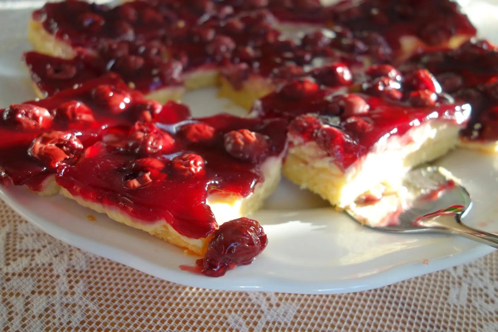 Groni&amp;#39;s Kitchen: Kirsch-Schmand Kuchen