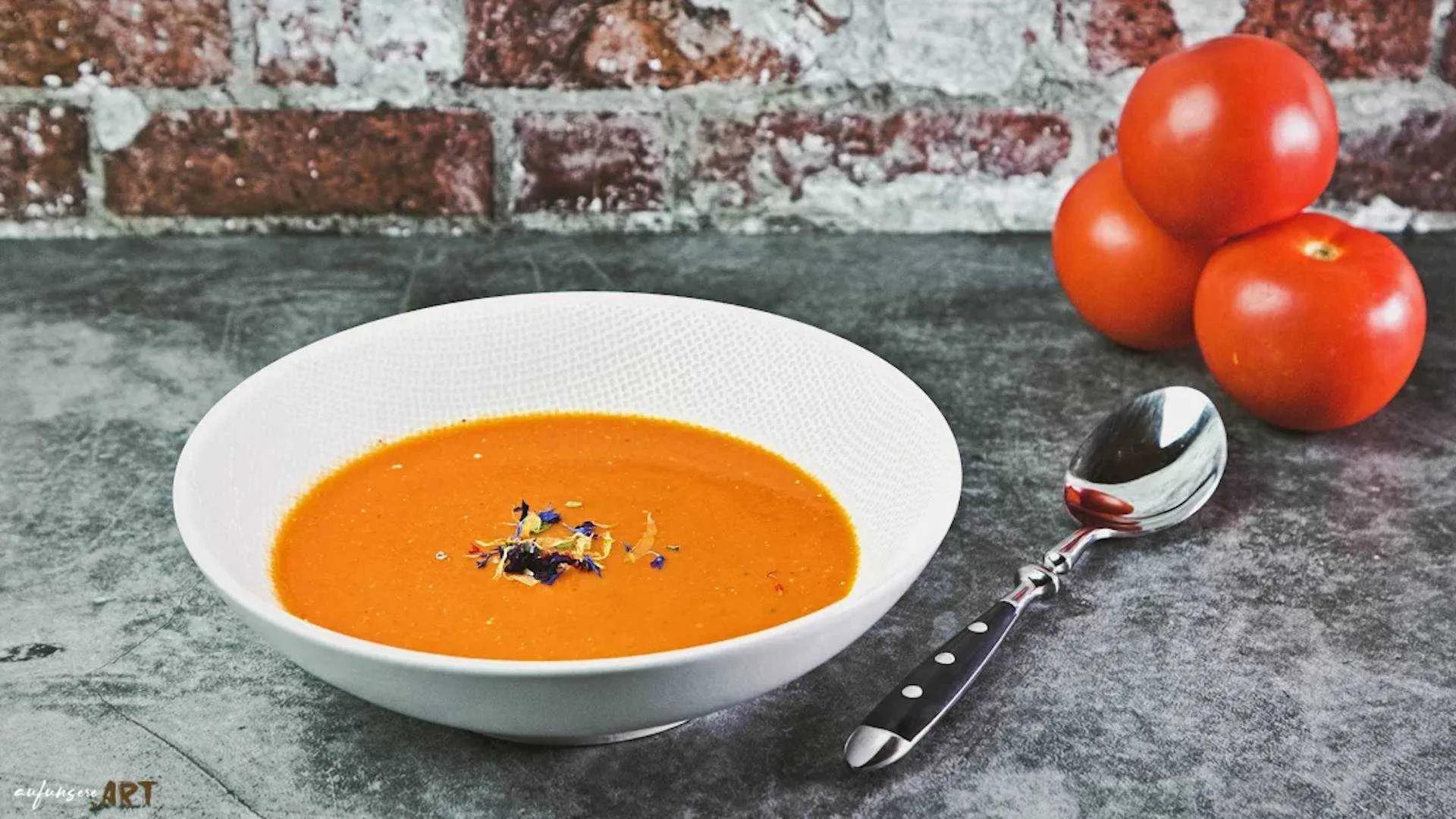 Tomatencreme Suppe, 100% Genuss, super frisch &amp; fruchtig