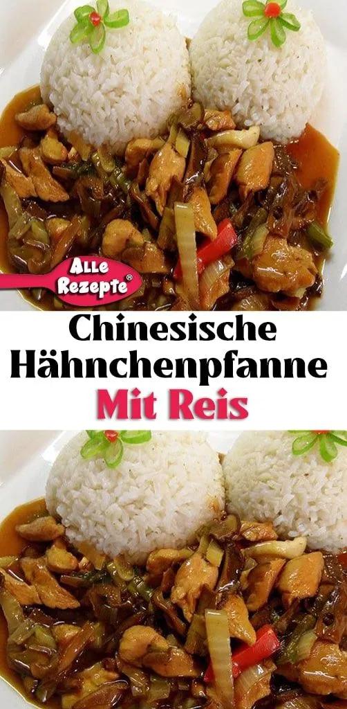 Chinesische Hähnchenpfanne mit Reis – Alle Rezepte Wok Cooking Recipes ...