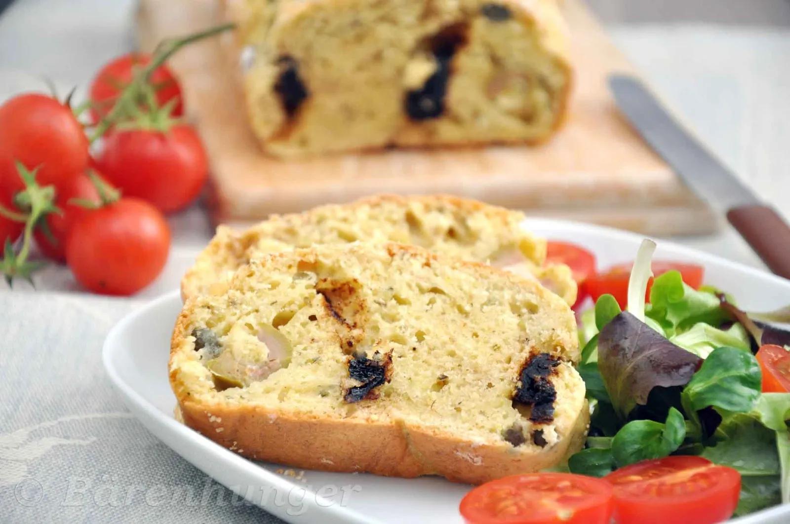 Bärenhunger: Tomaten Oliven Brot
