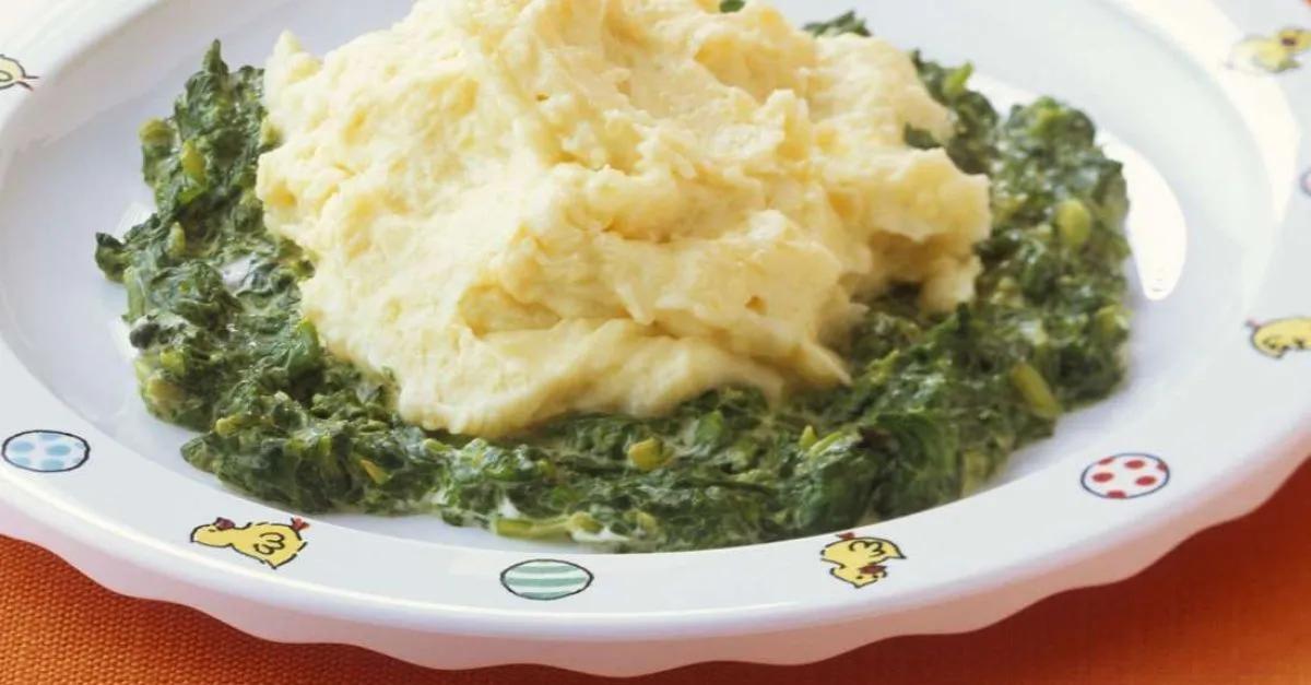 Kartoffelbrei mit Spinat Rezept | EAT SMARTER