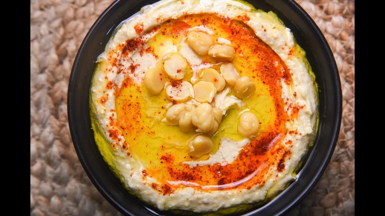 Hummus with Tahini | Hummus Dip Recipe | Easy homemade Hummus - YouTube