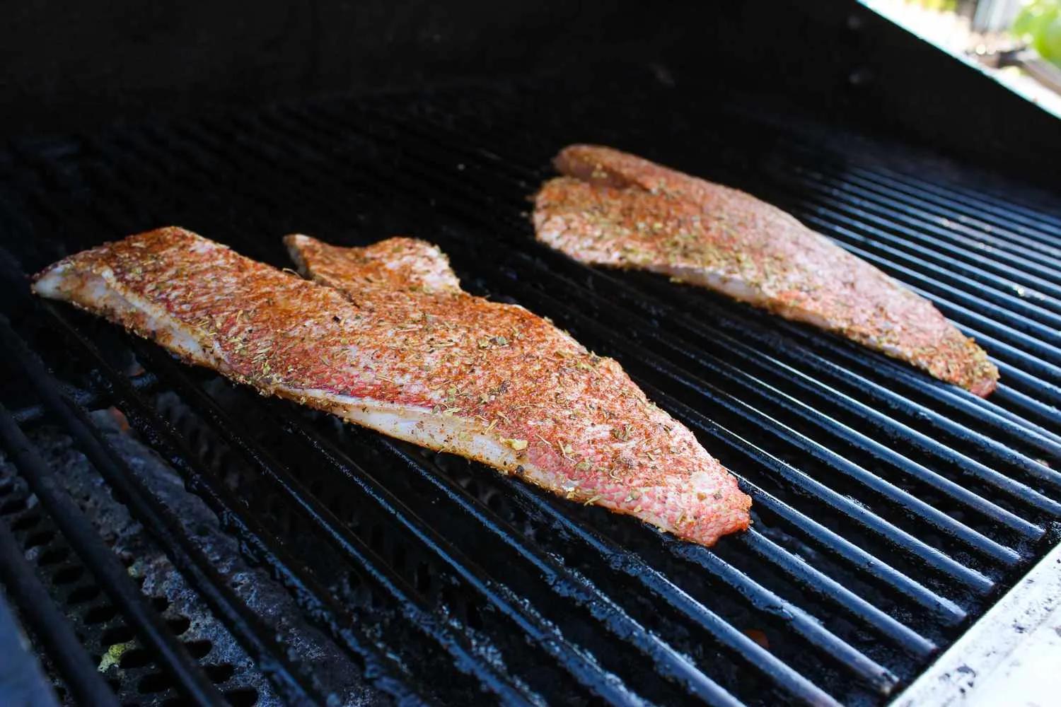 Grilled Blackened Red Snapper Recipe