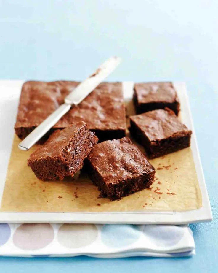 Cappuccino Brownies Recipe | Martha Stewart | Desserts, Brownie recipes ...
