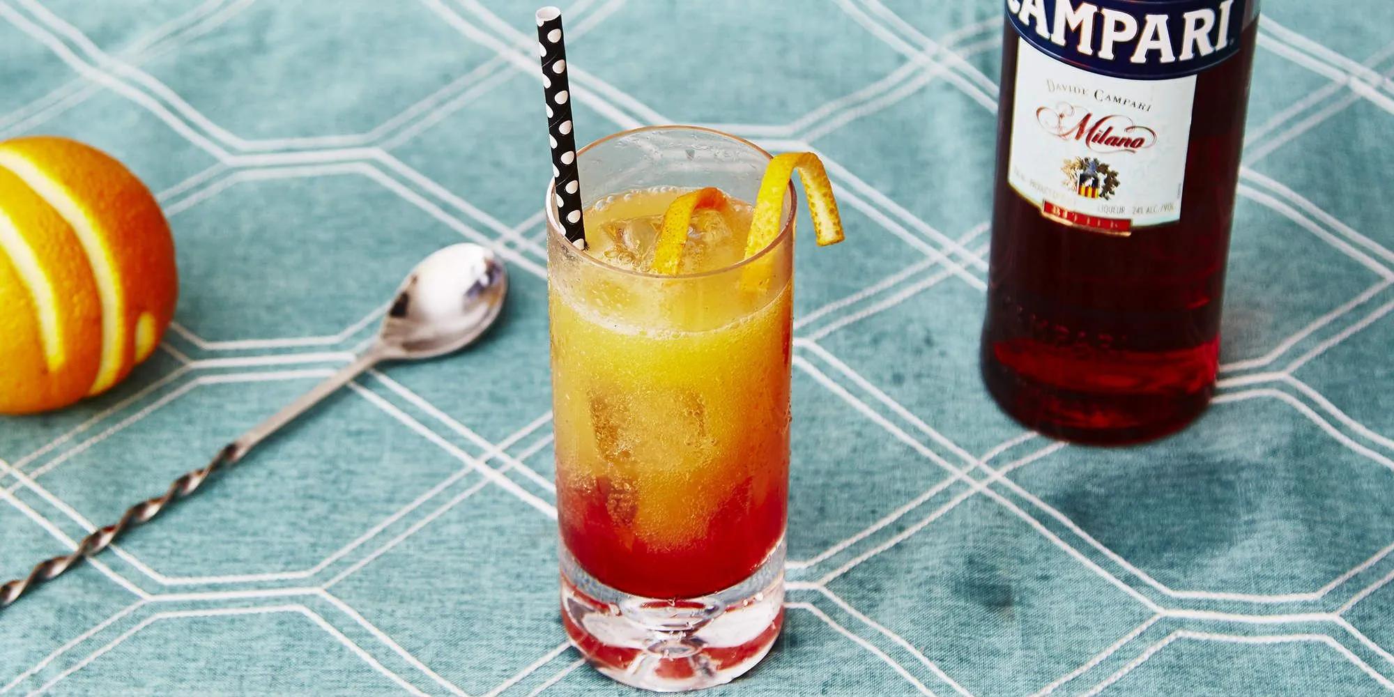 Campari &amp; Orange Soda | Recipe | Campari, Campari drinks, Drinks