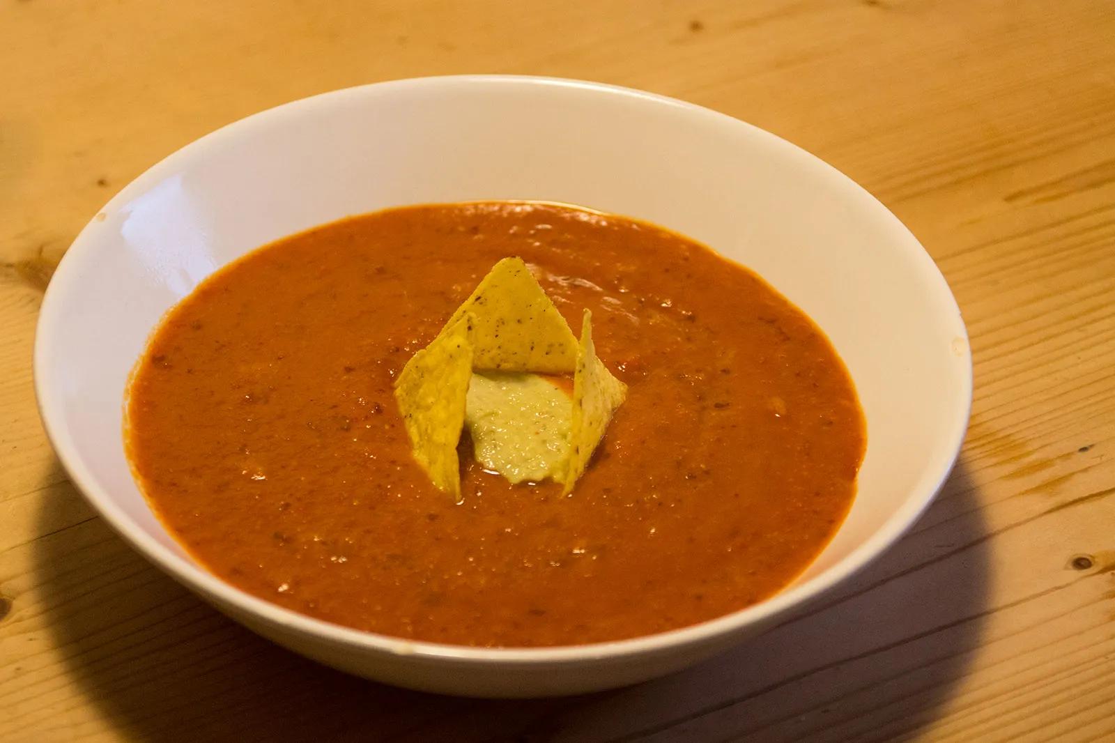 Mexikanische Paprika-Bohnen-Suppe - Aloi! Alles was lecker ist!