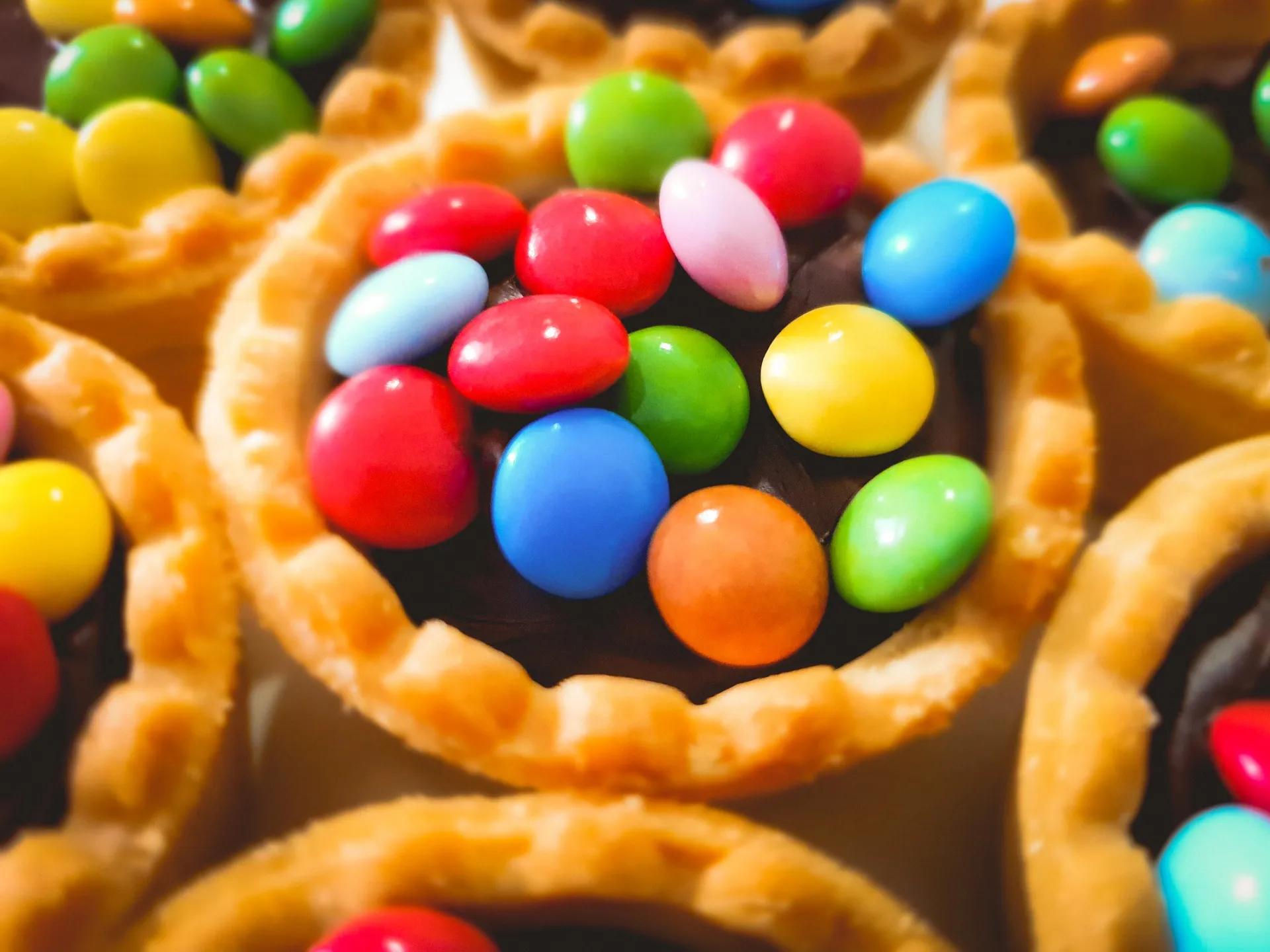 Cupcakes With Smarties Free Stock Photo - Public Domain Pictures