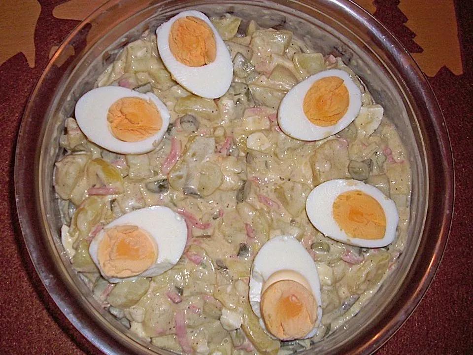 Kartoffelsalat mit Fleischsalat von KathrinK | Chefkoch