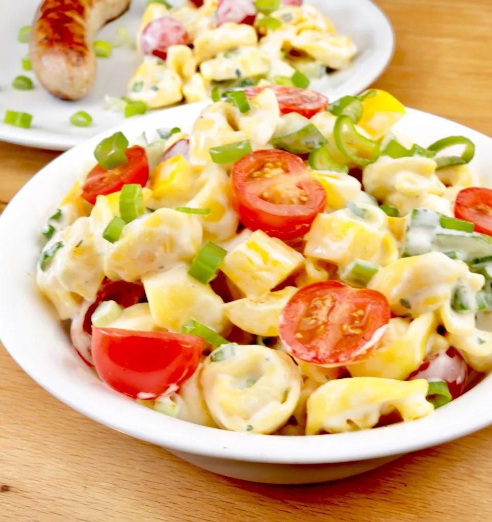 Pasta Salad With Tortellini, Best Pasta Salad, Barbecue Recipes ...