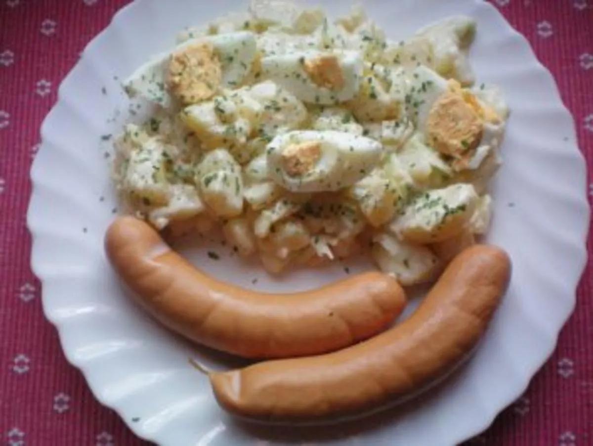 Kartoffelsalat mit Bockwurst - Rezept mit Bild - kochbar.de