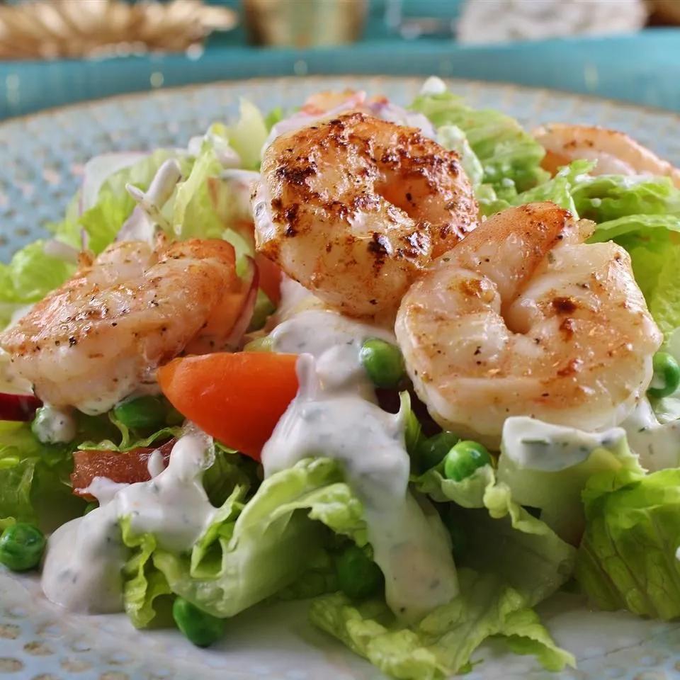 Warm Shrimp Salad | Shrimp salad recipes, Shrimp salad, Dinner salads
