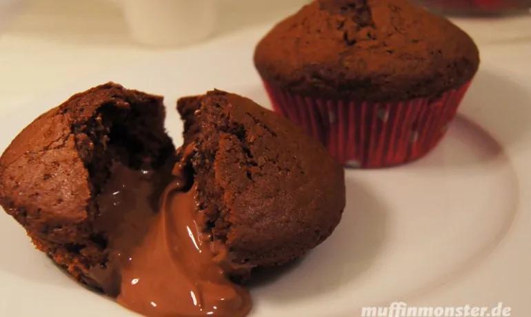 Schoko Muffins Mit Flüssigem Kern - Cuisine Rezept