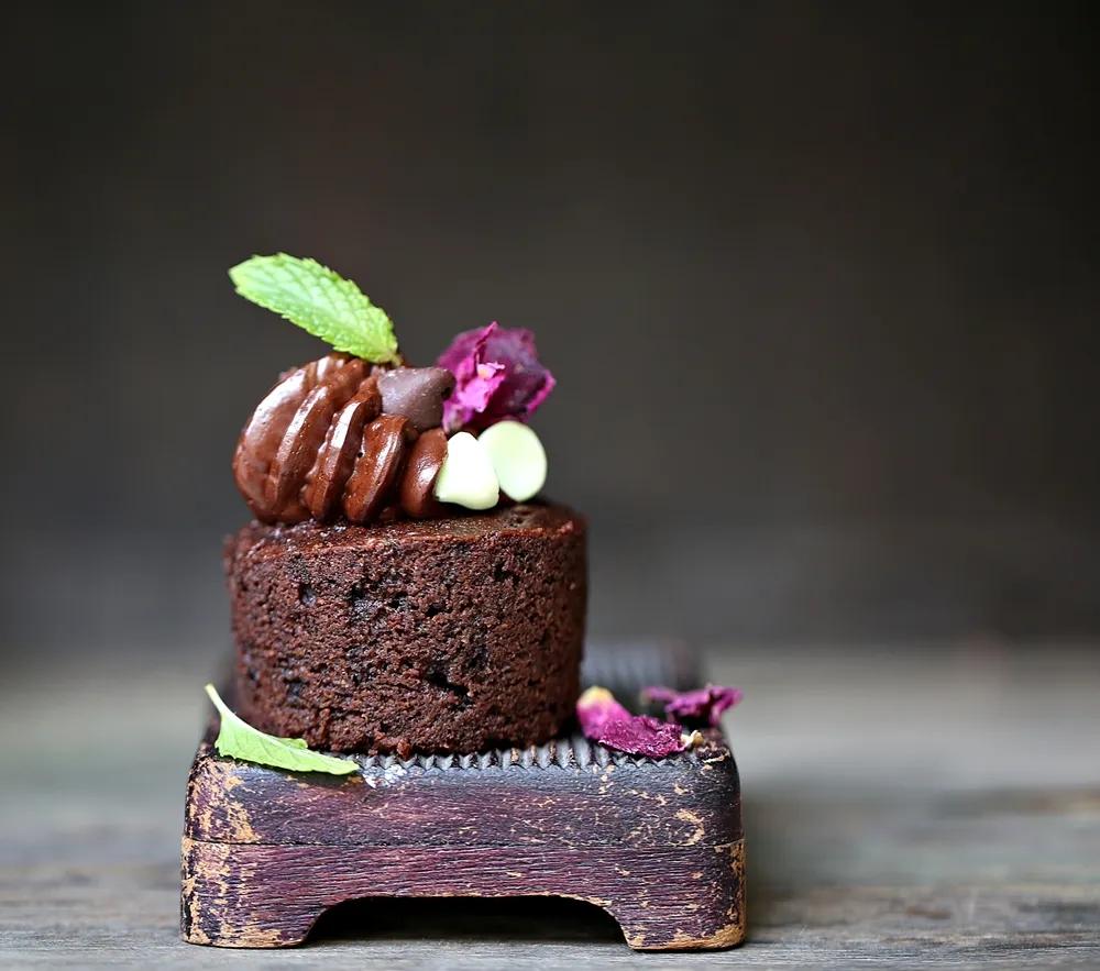 Wholewheat Dark Chocolate After Eight Mint Cupcakes - Passionate About ...