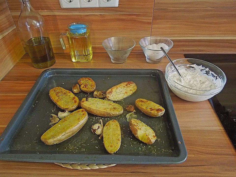 Rosmarinkartoffeln mit Dip von manuela-one| Chefkoch