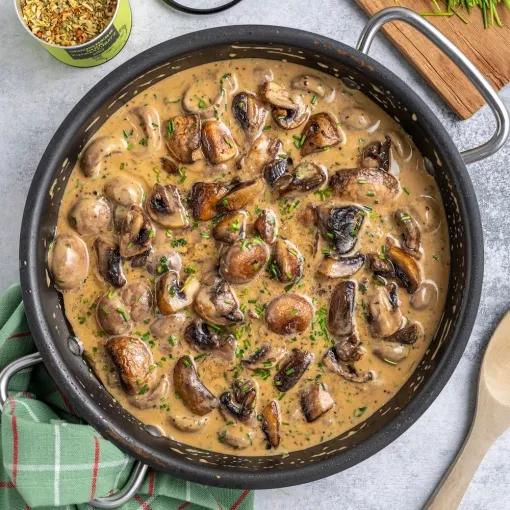 Champignons in cremiger Soße | JUST SPICES®