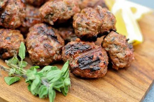 Keftedes Recipe | Grilling | Recipe | Greek meatballs recipe, Greek ...