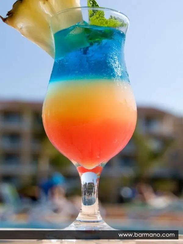 Schon Cocktail Mit Blue Curacao