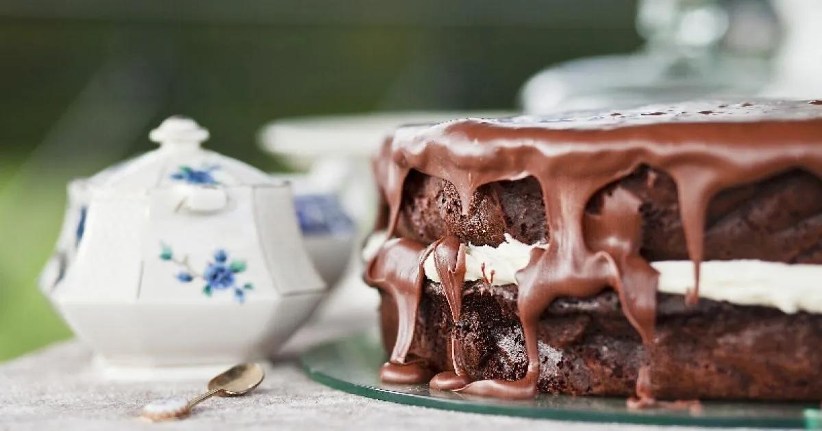 Schokoladenkuchen mit Vollmilchschokolade – Backenfan