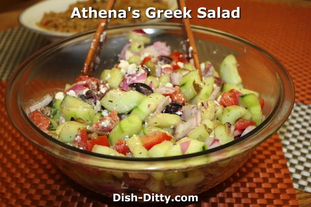 Athena’s Greek Salad Recipe – Dish Ditty