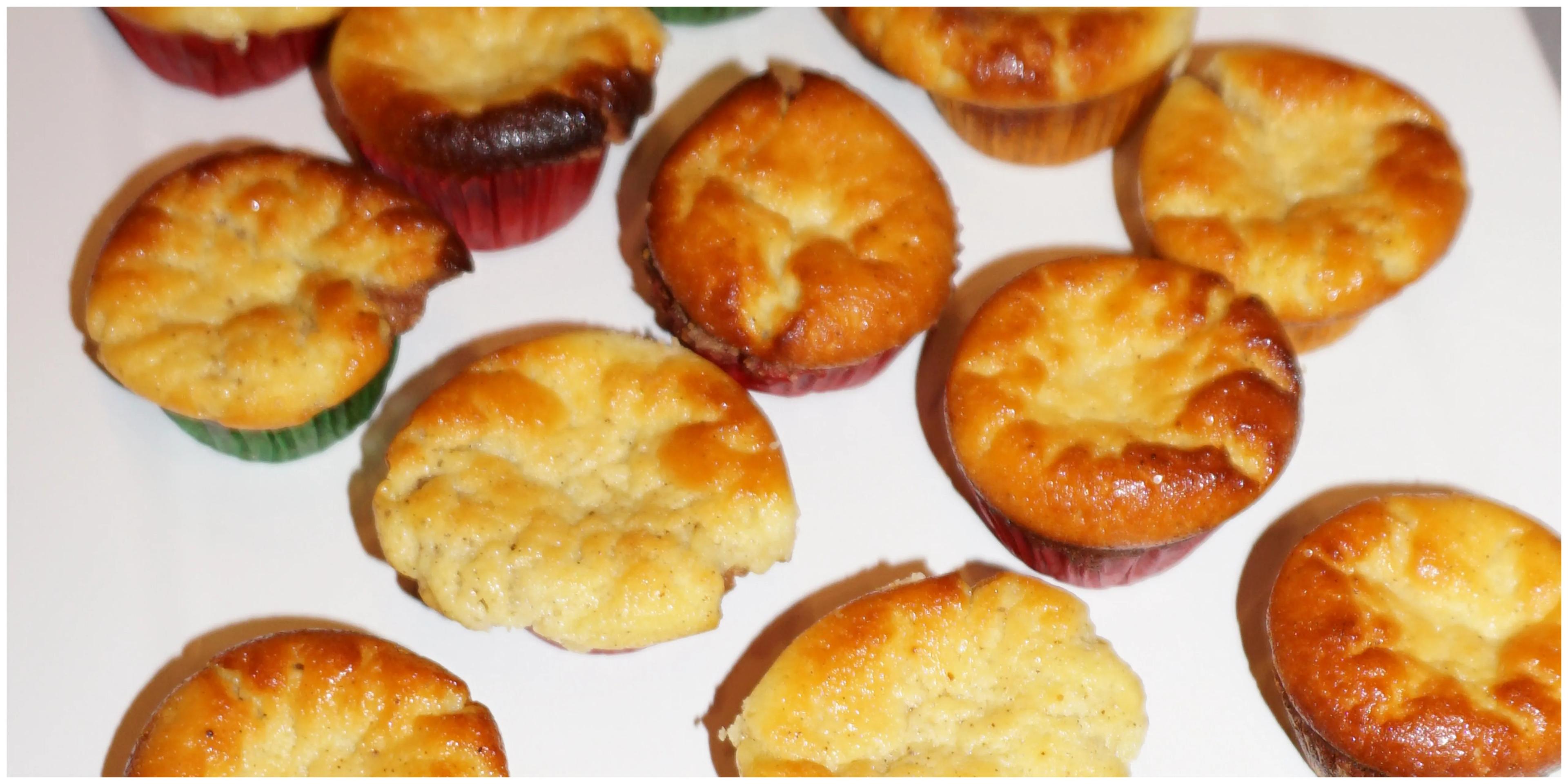 Zitronige Mini- Käsekuchen- Muffins – Naschkatze